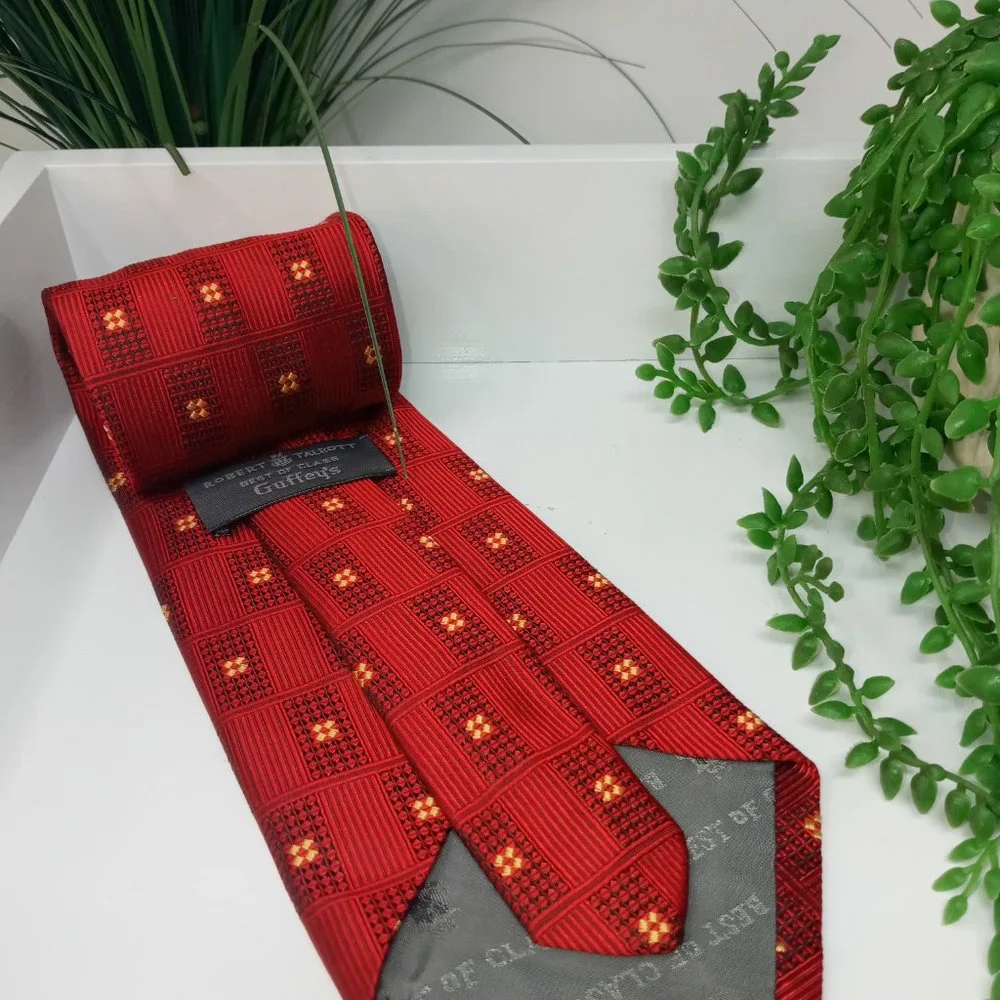 Robert Tolbott B.O.C. Guffey's 100% Silk Tie